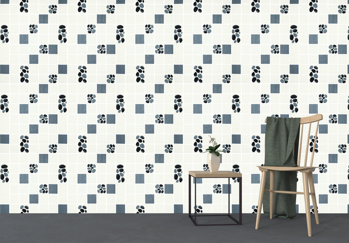 Trafalgar Square Lv Ink Mosaic Wallpaper Skn2185