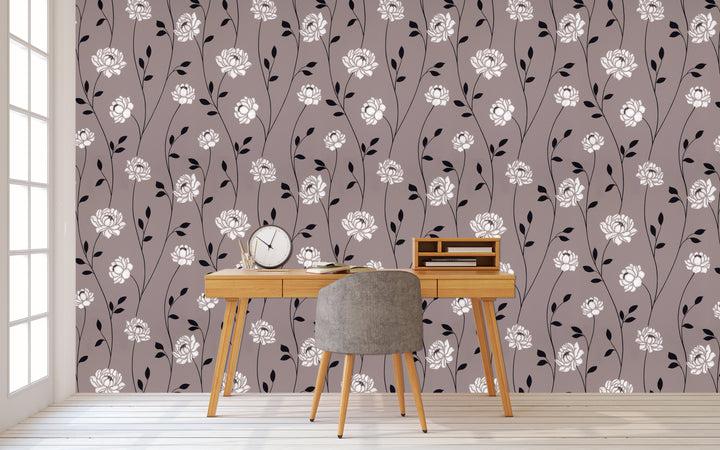 Trafalgar Square Ck Mocha Vine Wallpaper Sku28787