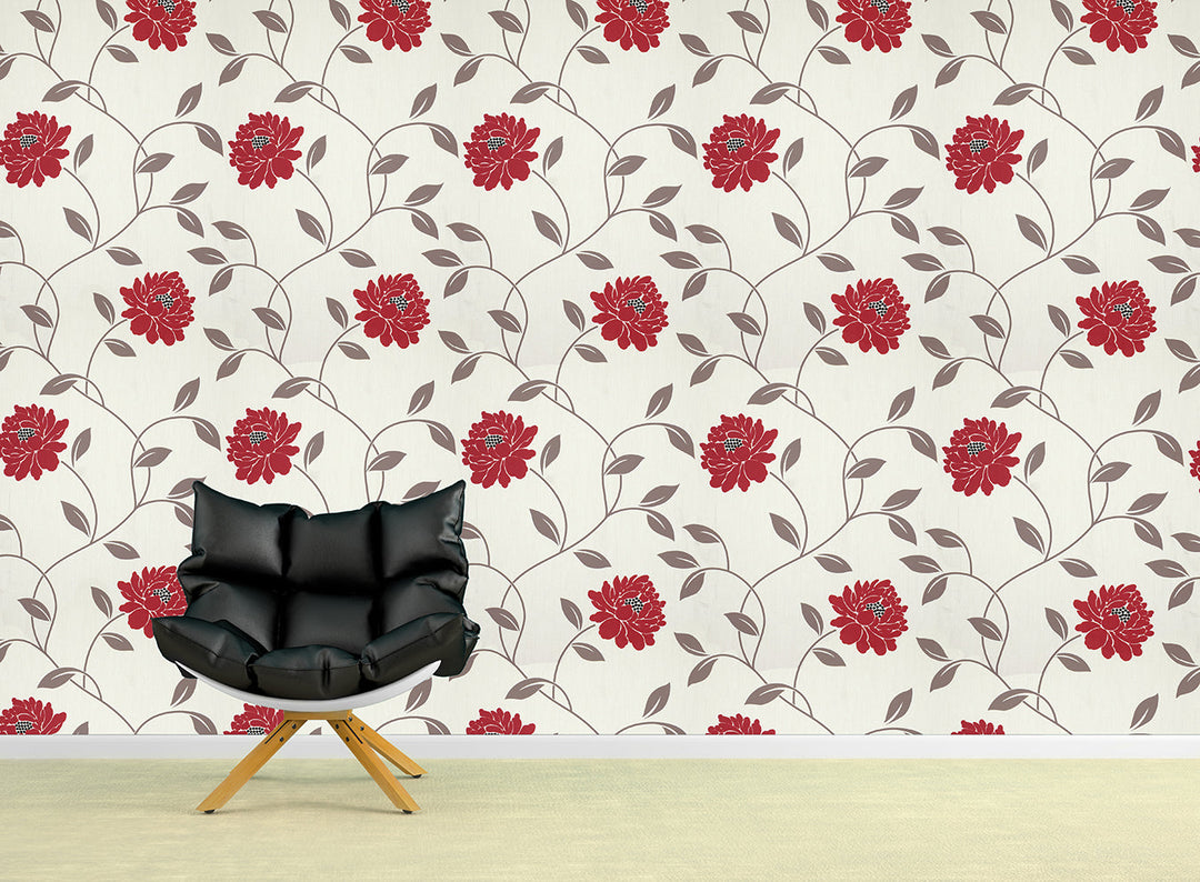 Trafalgar Square Ck Crimson Leaf Wallpaper Sku41-125