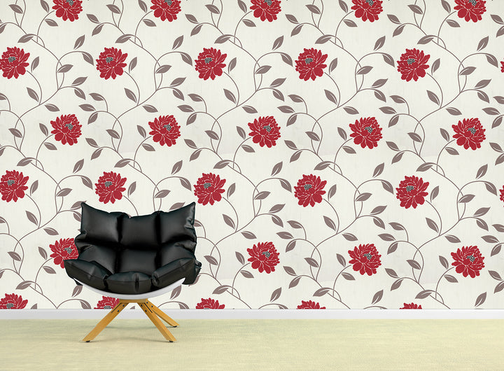Trafalgar Square Ck Crimson Leaf Wallpaper Sku41-125