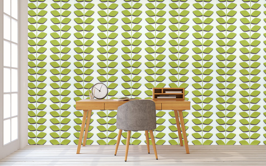 Trafalgar Square Ck Lime Chevron Wallpaper Sku42-231