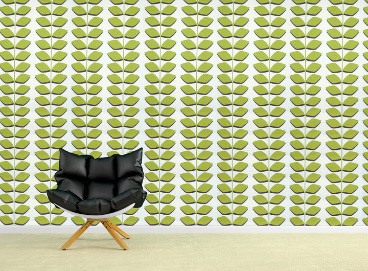 Trafalgar Square Ck Lime Chevron Wallpaper Sku42-231