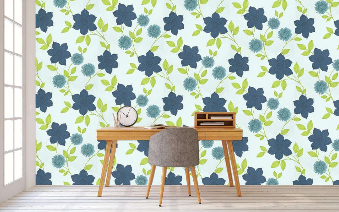 Trafalgar Square Ck Emerald Bloom Wallpaper Sku42-233
