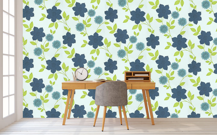 Trafalgar Square Ck Emerald Bloom Wallpaper Sku42-233