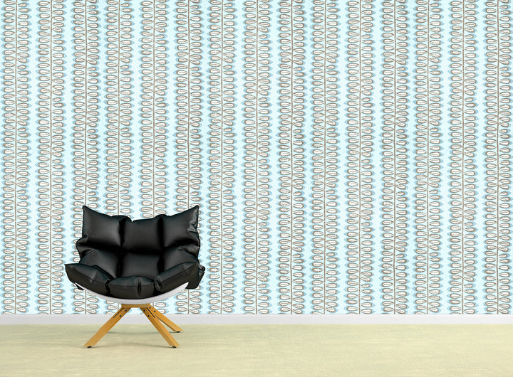 Trafalgar Square Ck Sky Stripes Wallpaper Sku43-245