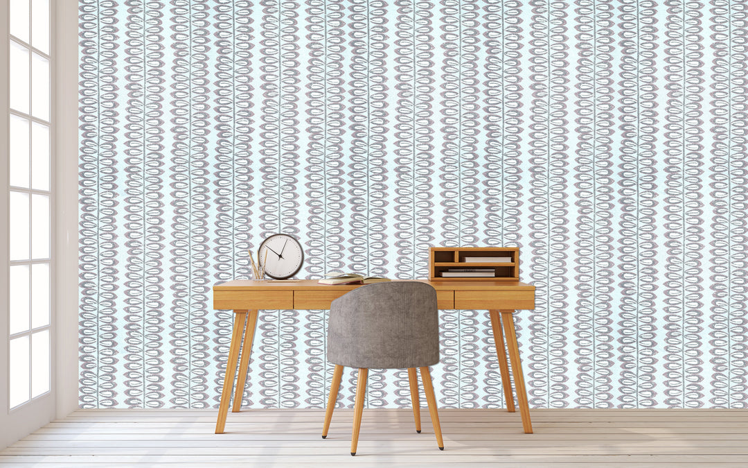 Trafalgar Square Ck Ash Stripes Wallpaper Sku43-246