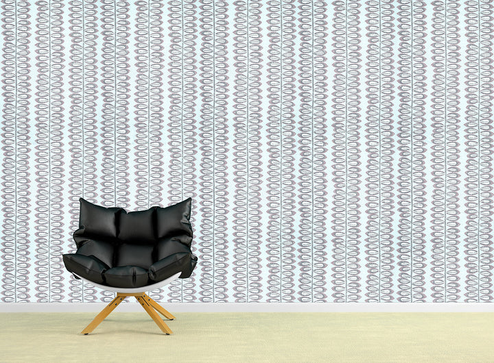 Trafalgar Square Ck Ash Stripes Wallpaper Sku43-246