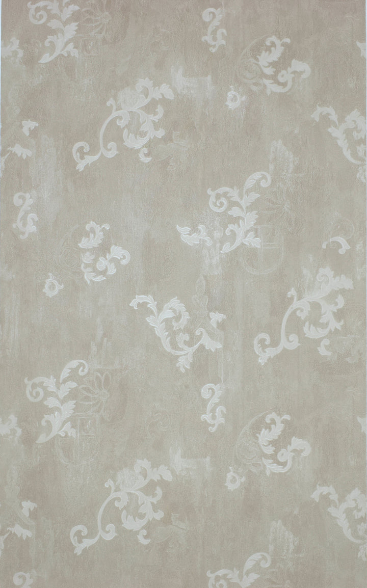 Westminster Snow Ivory Wallpaper We9415