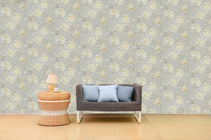 Wellington Gold Blossom Wallpaper Hm20101