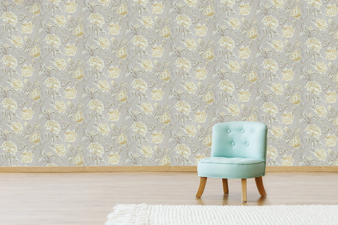 Wellington Gold Blossom Wallpaper Hm20101