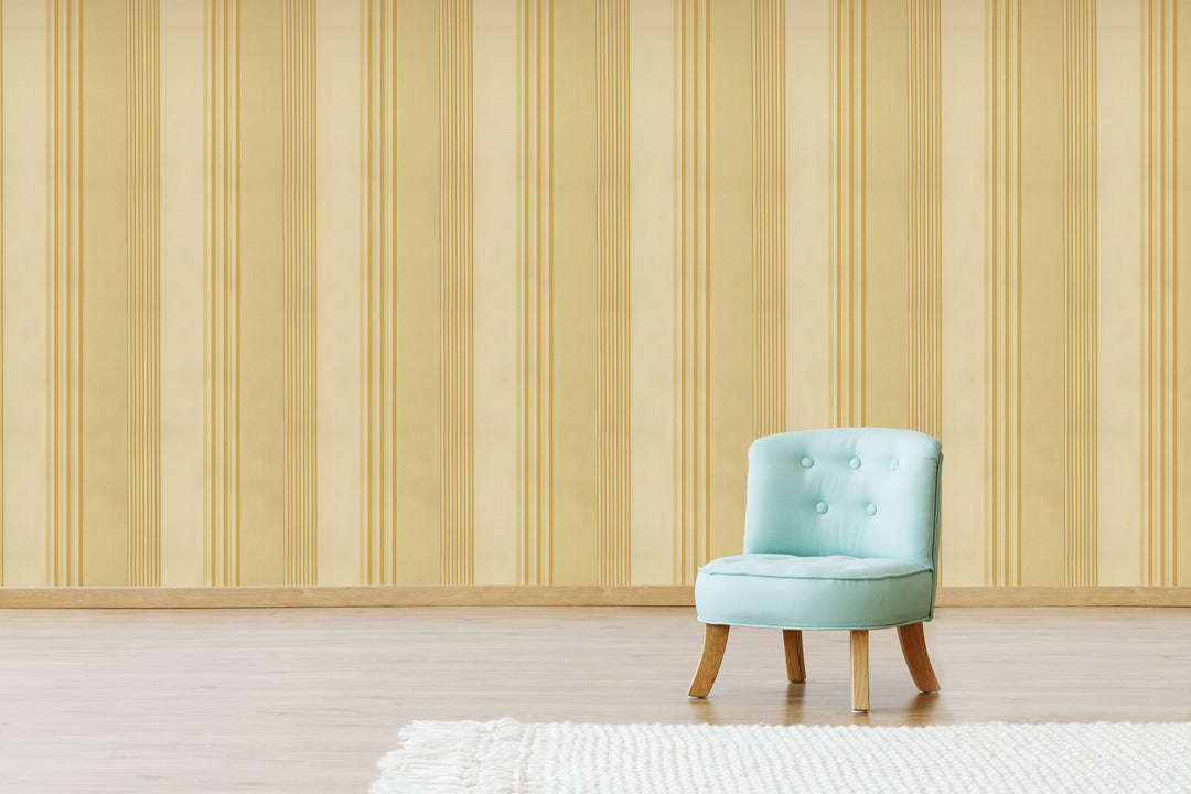Wellington Bronze Stripe Wallpaper Hm20304