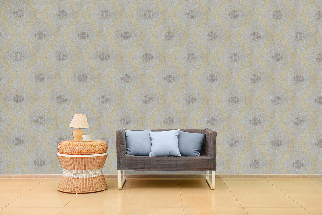 Wellington Ivory Dots Wallpaper Hm20602