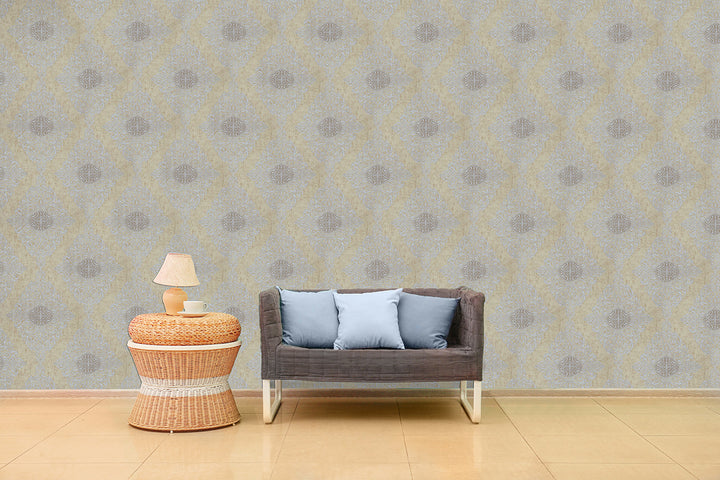 Wellington Ivory Dots Wallpaper Hm20602