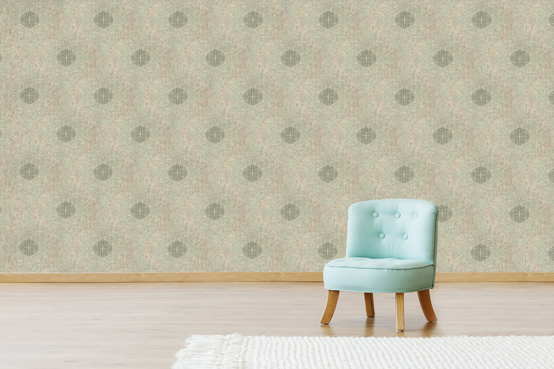 Wellington Beige Dots Wallpaper Hm20603