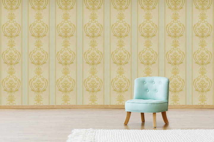 Wellington Opal Medallion Wallpaper Hm20802