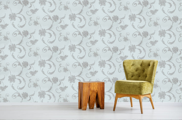 Westminster Blue Mist Wallpaper We2212