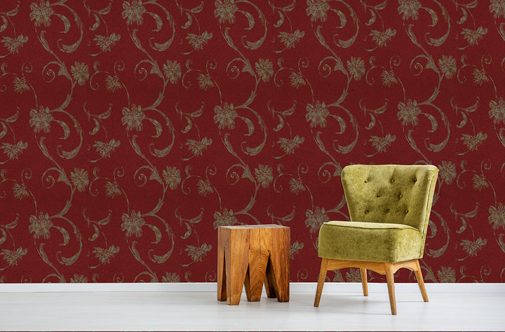 Westminster Biscuit White Wallpaper We2216