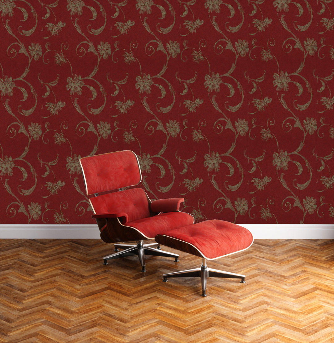 Westminster Biscuit White Wallpaper We2216