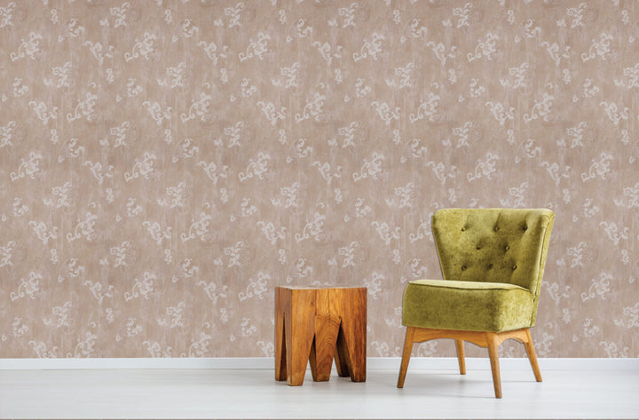 Westminster Amber Bloom Wallpaper We9413