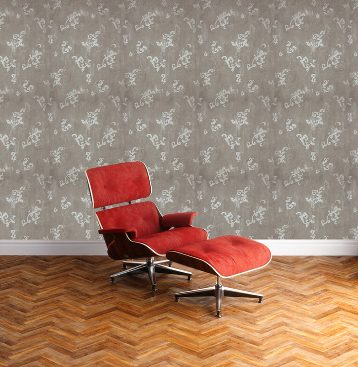 Westminster Dew White Wallpaper We9416