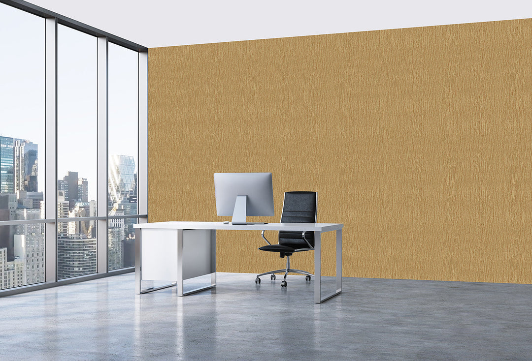 Windsor Amber Linen Wallpaper 2318