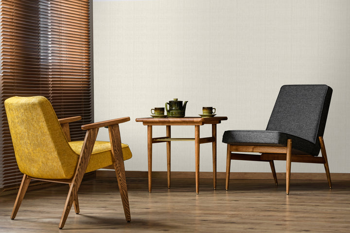 Windsor Linen White Stripe Wallpaper 3113